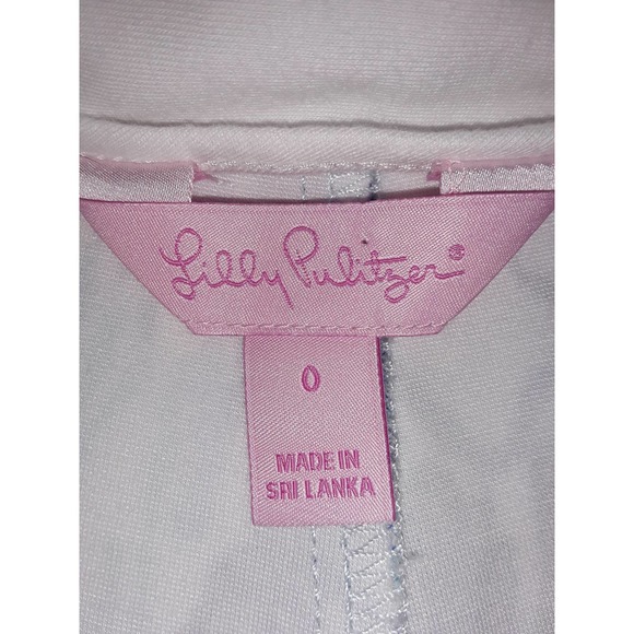 Lilly Pulitzer Sz 0 MARINA Bold Print Elephant Appeal Knit Shorts - Picture 8 of 9